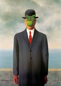 Emphasis (Magritte's Son of Man)