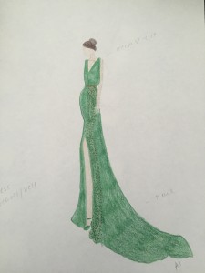 One of my elegant dress designs