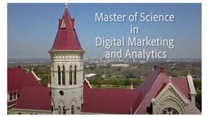 Master of Science Digital marketing and Analytics