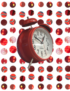 clock-collage