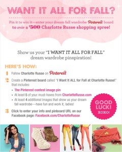 charlotte russe contest